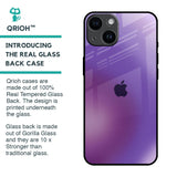 Ultraviolet Gradient Glass Case for iPhone 14