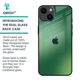 Green Grunge Texture Glass Case for iPhone 14