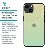 Mint Green Gradient Glass Case for iPhone 14