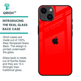 Blood Red Glass Case for iPhone 14