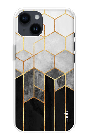 Hexagonal Pattern iPhone 14 Back Cover