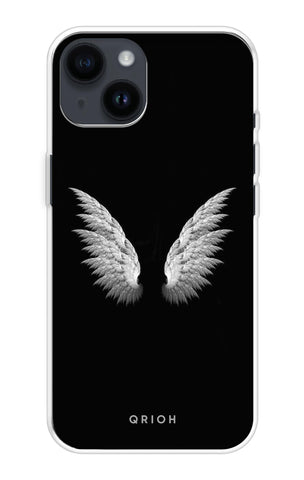 White Angel Wings iPhone 14 Back Cover