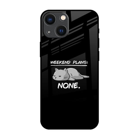 Weekend Plans iPhone 14 Plus Glass Back Cover Online