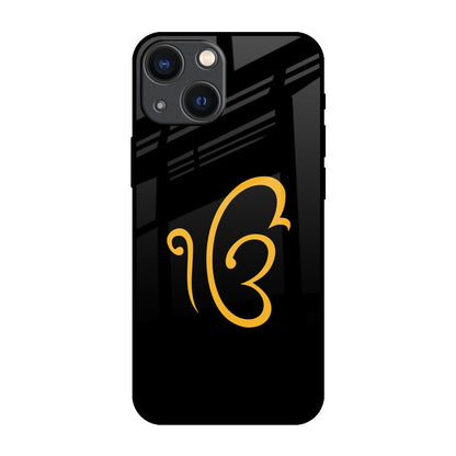 Luxury Fashion Initial iPhone 14 Plus Glass Back Cover Online