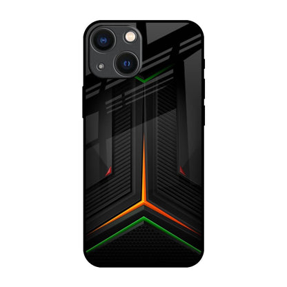Modern Ultra Chevron iPhone 14 Plus Glass Back Cover Online