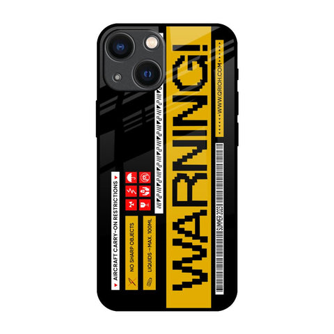 Aircraft Warning iPhone 14 Plus Glass Back Cover Online