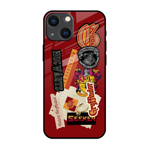 Gryffindor iPhone 14 Plus Glass Back Cover Online