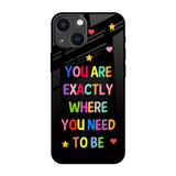 Magical Words iPhone 14 Plus Glass Back Cover Online