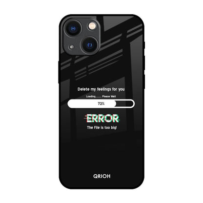 Error iPhone 14 Plus Glass Back Cover Online