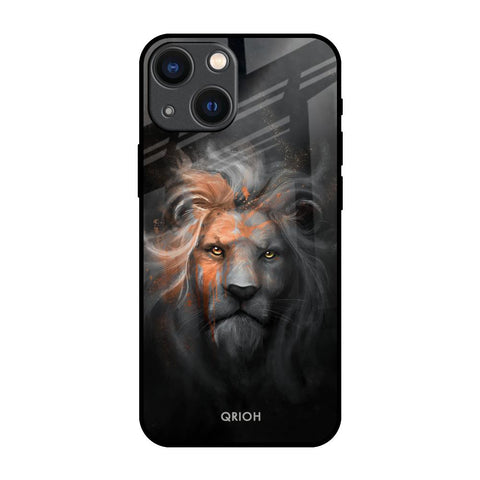Devil Lion iPhone 14 Plus Glass Back Cover Online