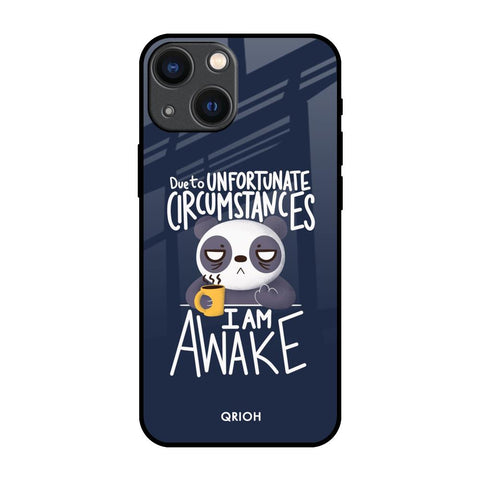 Struggling Panda iPhone 14 Plus Glass Back Cover Online