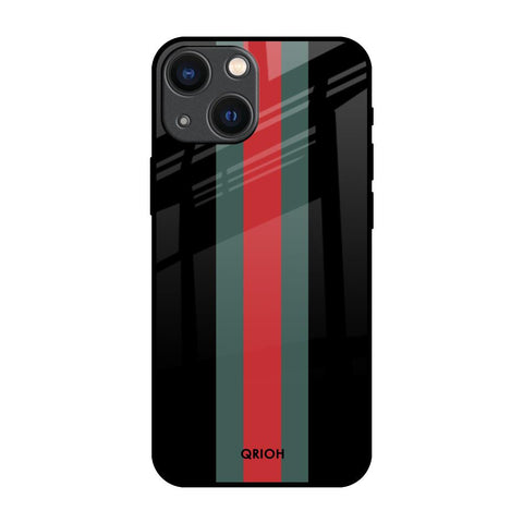 Vertical Stripes iPhone 14 Plus Glass Back Cover Online