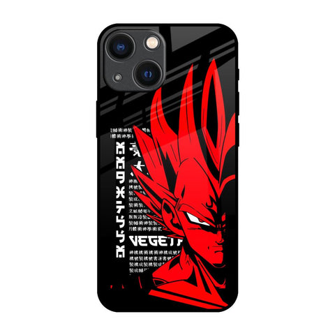 Red Vegeta iPhone 14 Plus Glass Back Cover Online