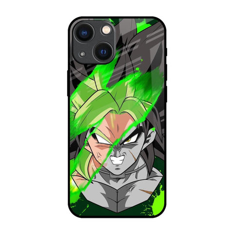 Anime Green Splash iPhone 14 Plus Glass Back Cover Online