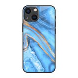 Vibrant Blue Marble iPhone 14 Plus Glass Back Cover Online