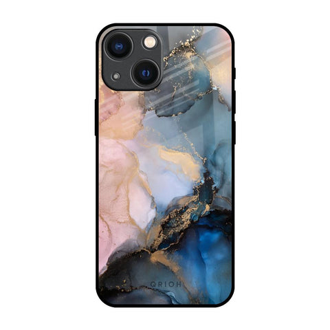 Marble Ink Abstract iPhone 14 Plus Glass Back Cover Online
