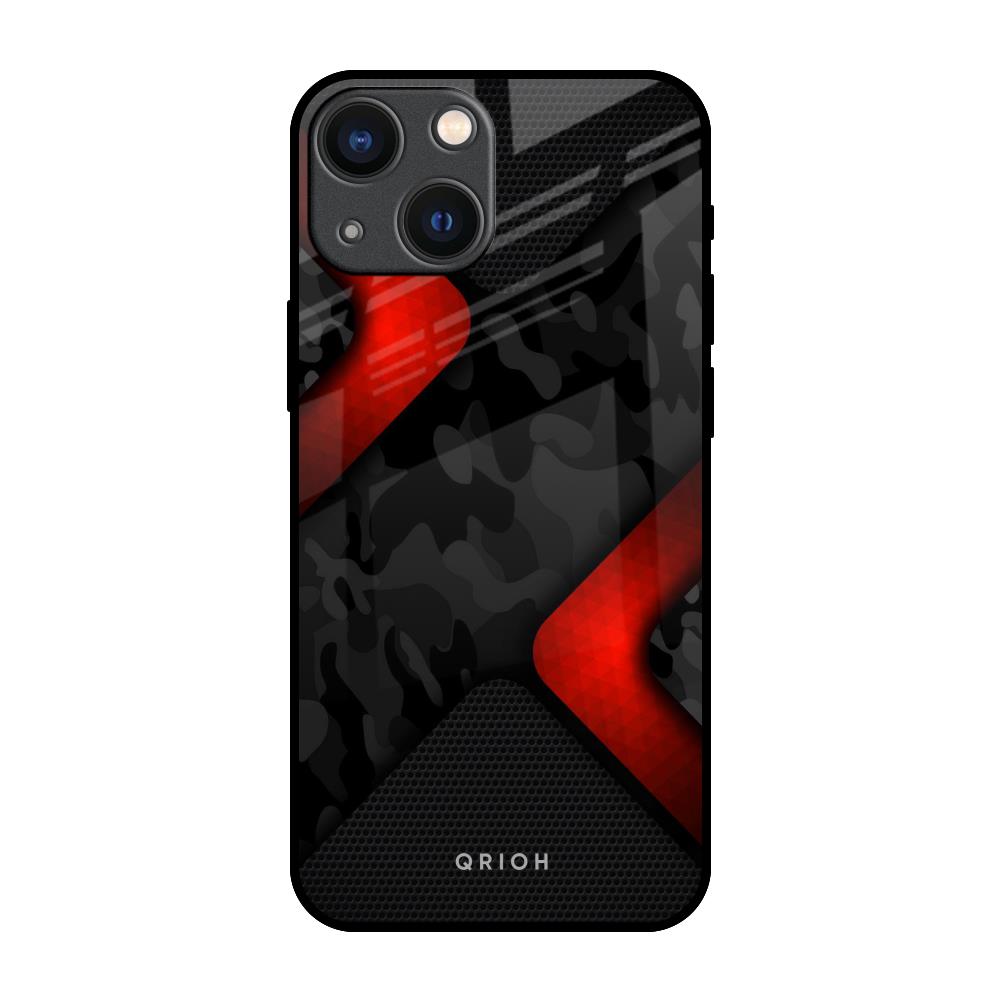 Modern Camo Abstract iPhone 14 Plus Glass Back Cover Online