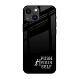 Push Your Self iPhone 14 Plus Glass Back Cover Online