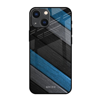 Multicolor Wooden Effect iPhone 14 Plus Glass Back Cover Online