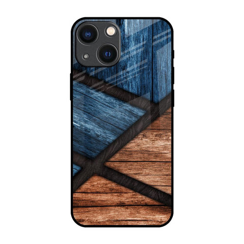 Wooden Tiles iPhone 14 Plus Glass Back Cover Online