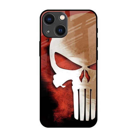 Red Skull iPhone 14 Plus Glass Back Cover Online