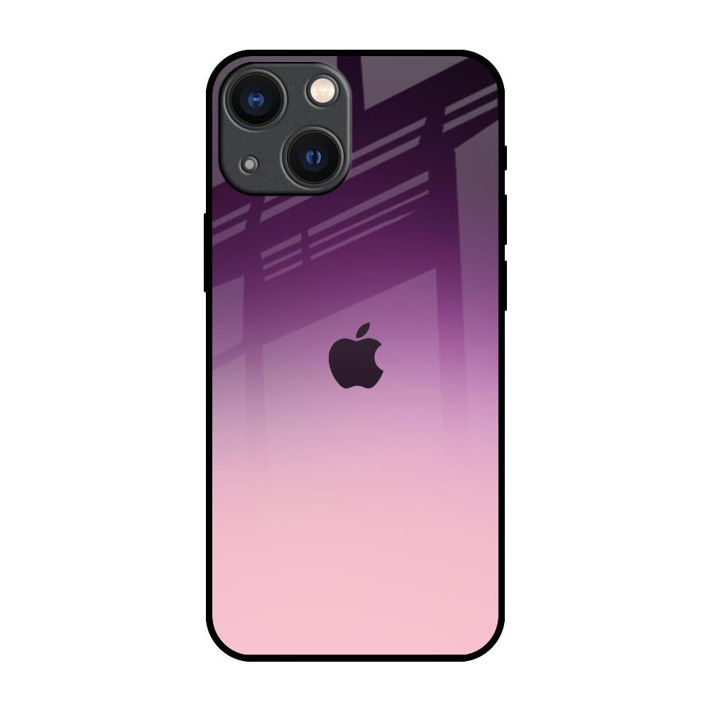 Purple Gradient iPhone 14 Plus Glass Back Cover Online