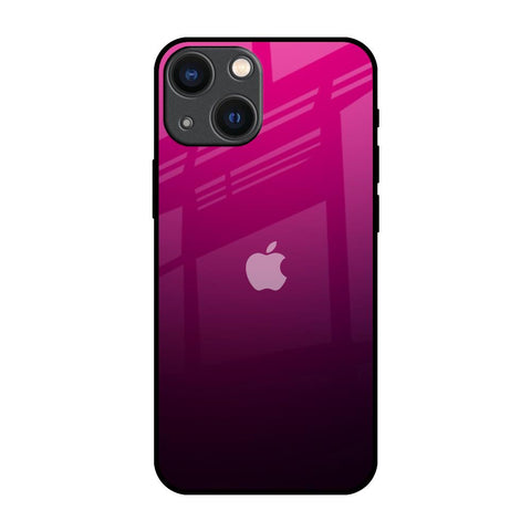 Purple Ombre Pattern iPhone 14 Plus Glass Back Cover Online
