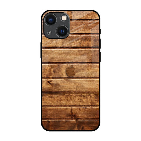 Wooden Planks iPhone 14 Plus Glass Back Cover Online