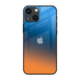 Sunset Of Ocean iPhone 14 Plus Glass Back Cover Online