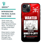 Luffy Wanted Glass Case for iPhone 14 Plus