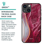 Crimson Ruby Glass Case for iPhone 14 Plus