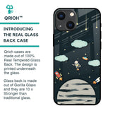 Astronaut Dream Glass Case For iPhone 14 Plus
