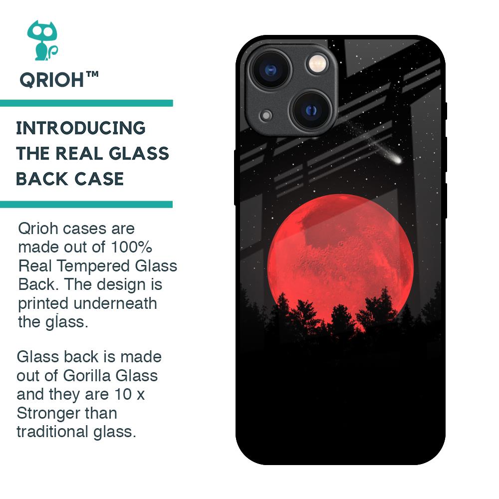 Moonlight Aesthetic Glass Case For iPhone 14 Plus