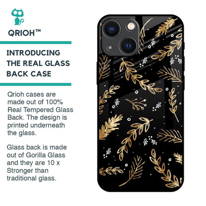 Autumn Leaves Glass Case for iPhone 14 Plus