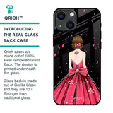Fashion Princess Glass Case for iPhone 14 Plus
