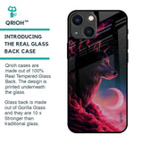 Moon Wolf Glass Case for iPhone 14 Plus