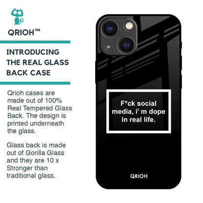 Dope In Life Glass Case for iPhone 14 Plus