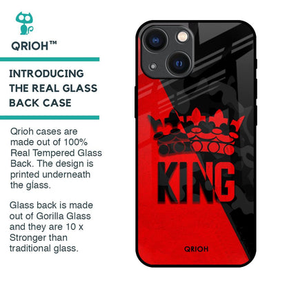 I Am A King Glass Case for iPhone 14 Plus