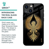 Mythical Phoenix Art Glass Case for iPhone 14 Plus