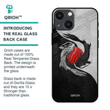 Japanese Art Glass Case for iPhone 14 Plus