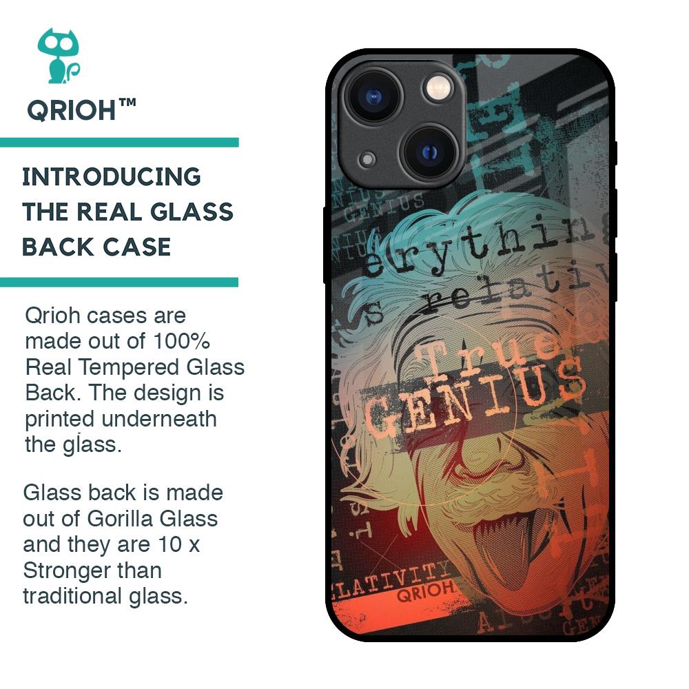 True Genius Glass Case for iPhone 14 Plus