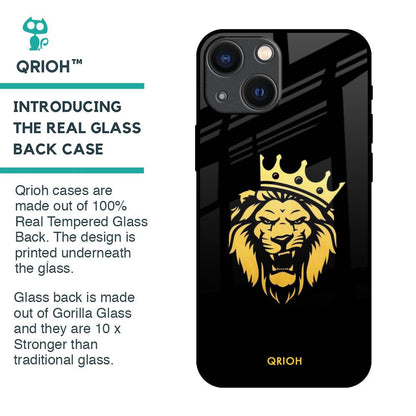 Lion The King Glass Case for iPhone 14 Plus