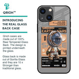 Space Ticket Glass Case for iPhone 14 Plus