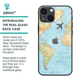 Fly Around The World Glass Case for iPhone 14 Plus