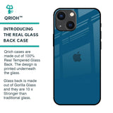 Cobalt Blue Glass Case for iPhone 14 Plus