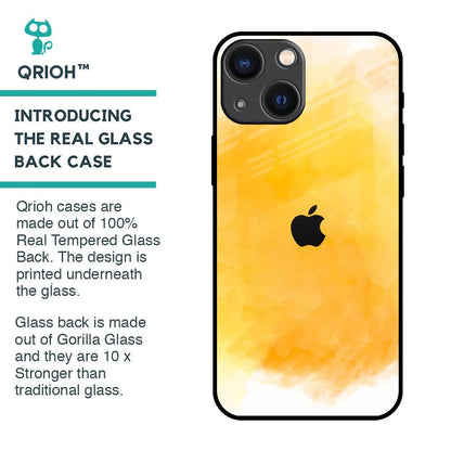 Rustic Orange Glass Case for iPhone 14 Plus