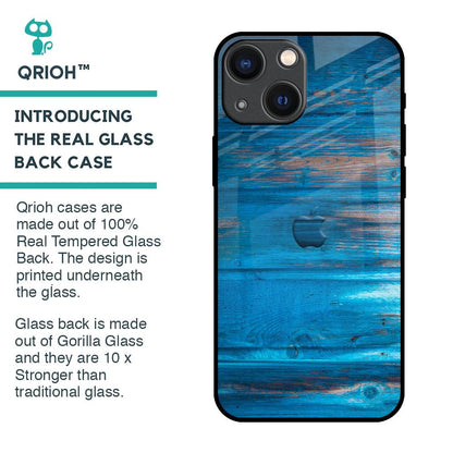 Patina Finish Glass case for iPhone 14 Plus