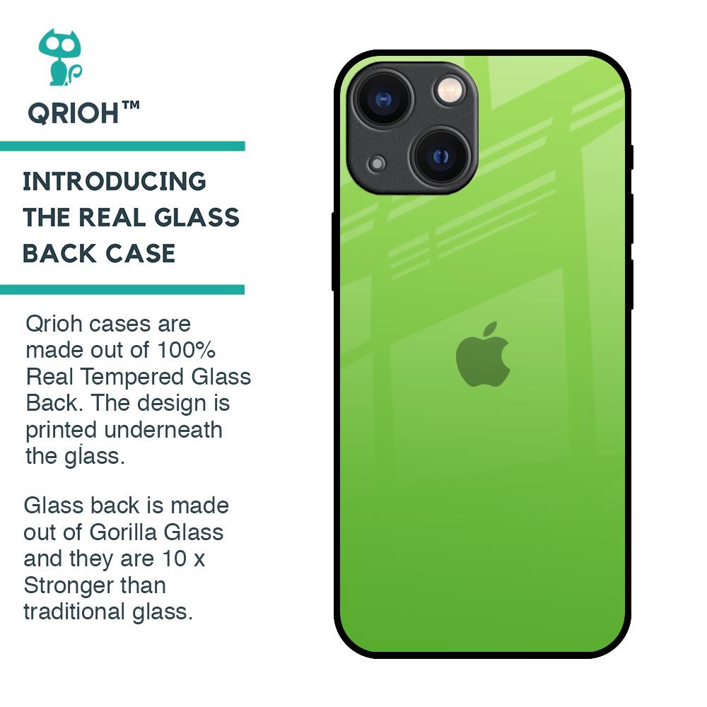 Paradise Green Glass Case For iPhone 14 Plus