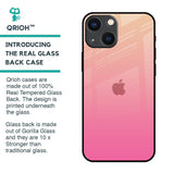 Pastel Pink Gradient Glass Case For iPhone 14 Plus