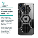 Hexagon Style Glass Case For iPhone 14 Plus